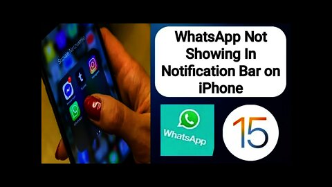 How To Fix' WhatsApp not Showing on Notification Bar in Settings