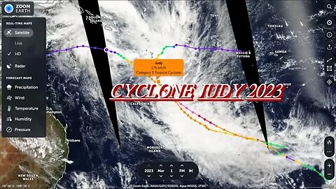 Živ Čovek Miran Rubin - Cyclone Gabrielle 2023 - Cyclones Judy & Kevin 2023