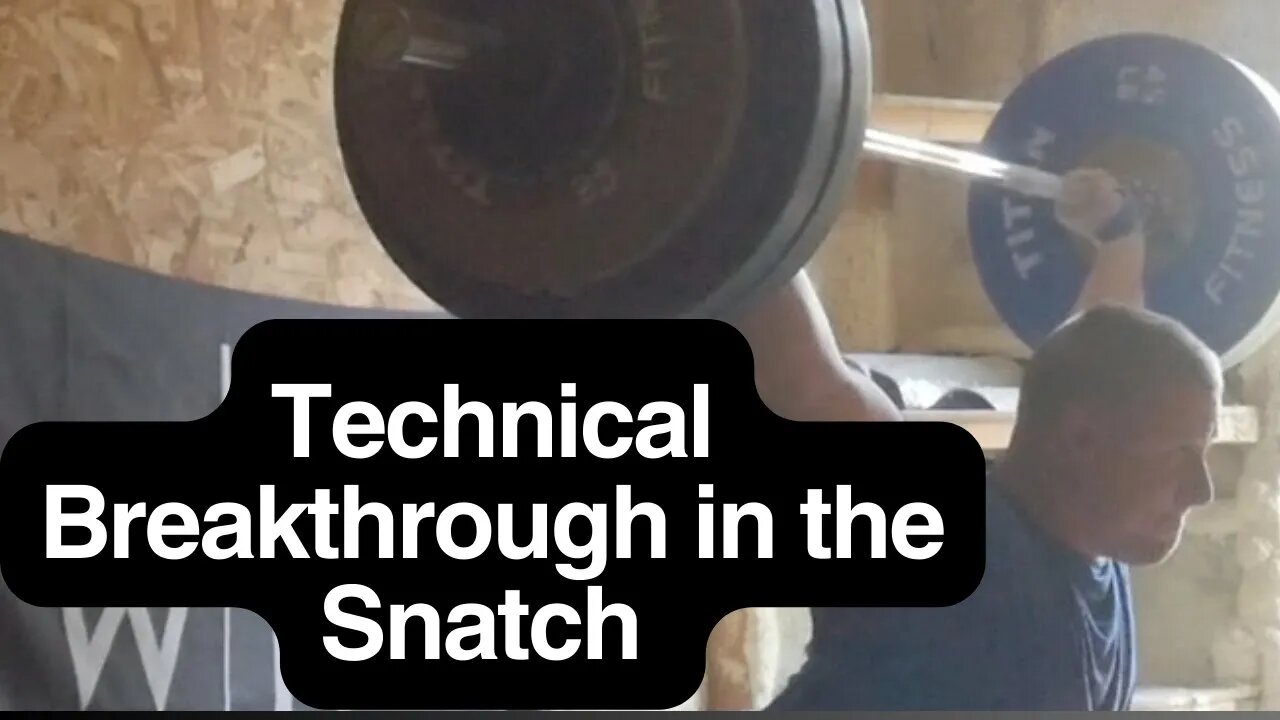 A Technical Breakthrough in the Snatch - Weightlifting Training