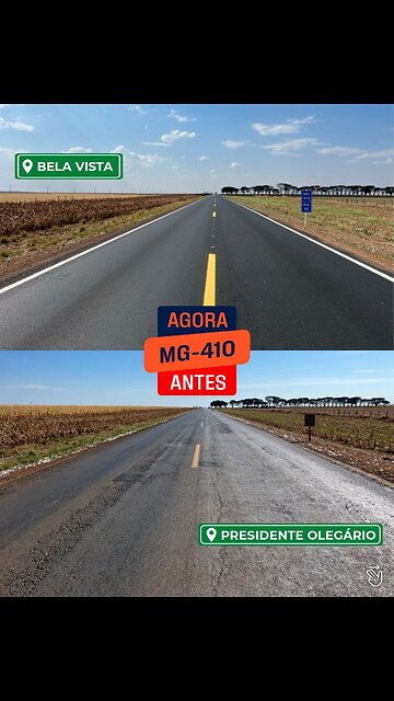 Governo de Minas Gerais vêm recuperando a malha viária