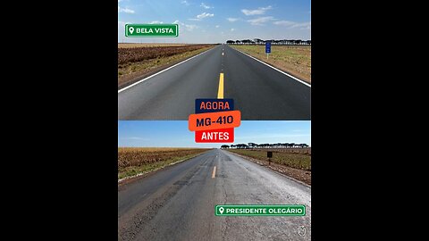 Governo de Minas Gerais vêm recuperando a malha viária