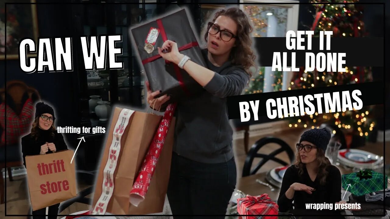 🕒 Spend A BUSY Vlogmas with Me!! Thrifting for Christmas + Get It All Done Christmas