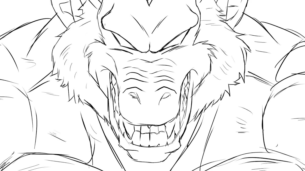 Beerus vs. Oozaru Fan Animation | Update 1