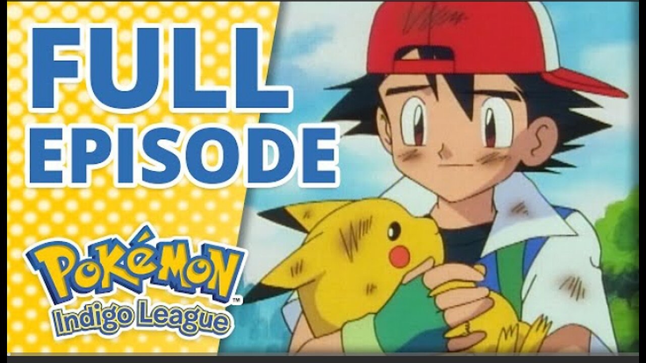Pokémon – I Choose You! [FULL EPISODE] 📺 | Pokémon: Indigo League Episode 1
