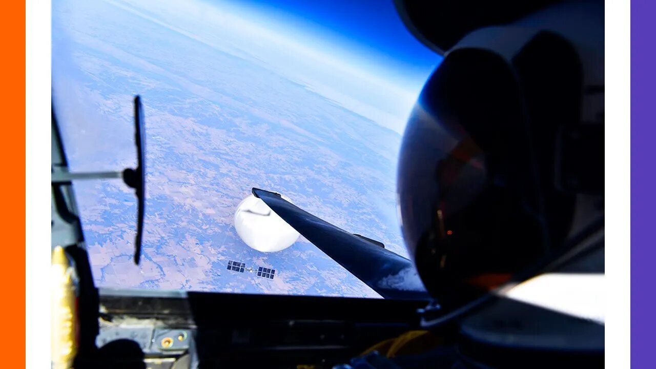 Pentagon Releases U-2 Photo of Balloon 🟠⚪🟣 NPC Global