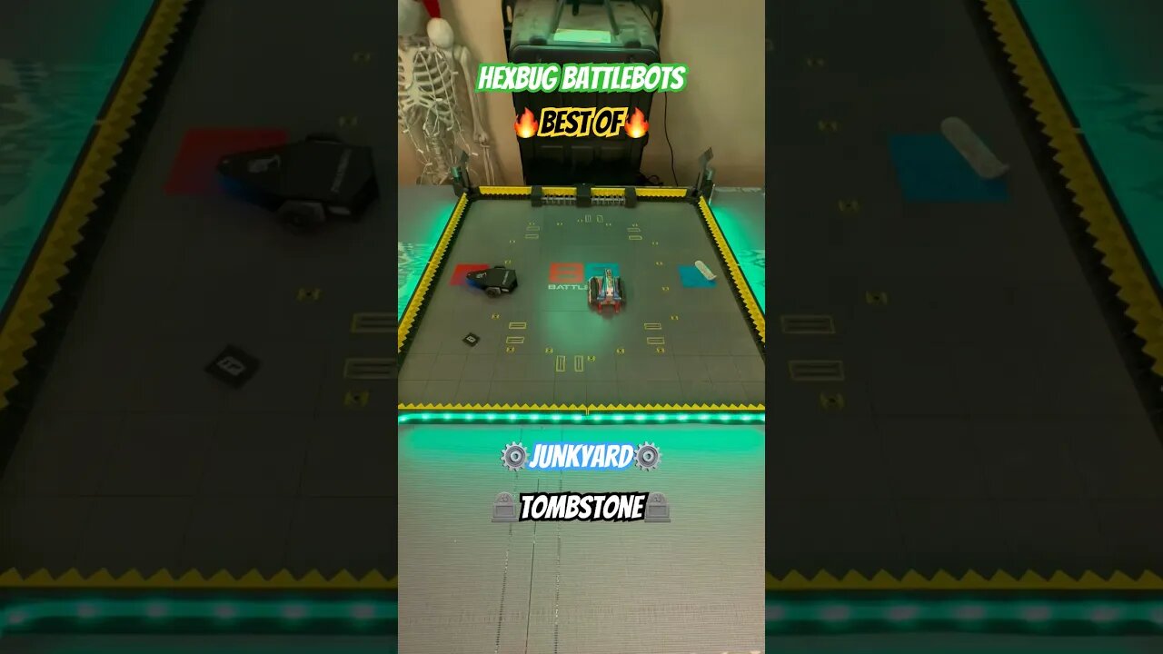 🔥Best Of🔥 ⚙️Junkyard⚙️& 🪦Tombstone🪦 #hexbugbattlebots #hexbugvideos #battlebots #shortvideo