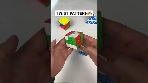 Cool Rubik’s Pattern!🔥 #rubikscube #art #funny #shorts