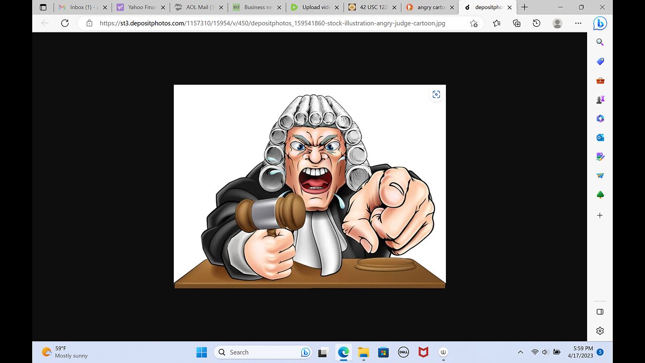 Judge says "No" to Jurisdiction of US Constitution. Marshals escort me out