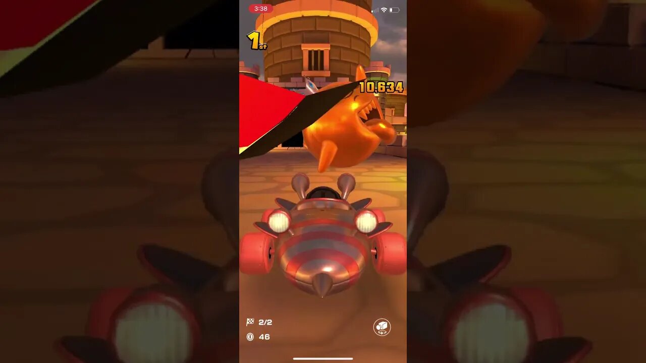 Mario Kart Tour - King Boo (Gold) Gameplay (Halloween Tour Gift Reward Driver)