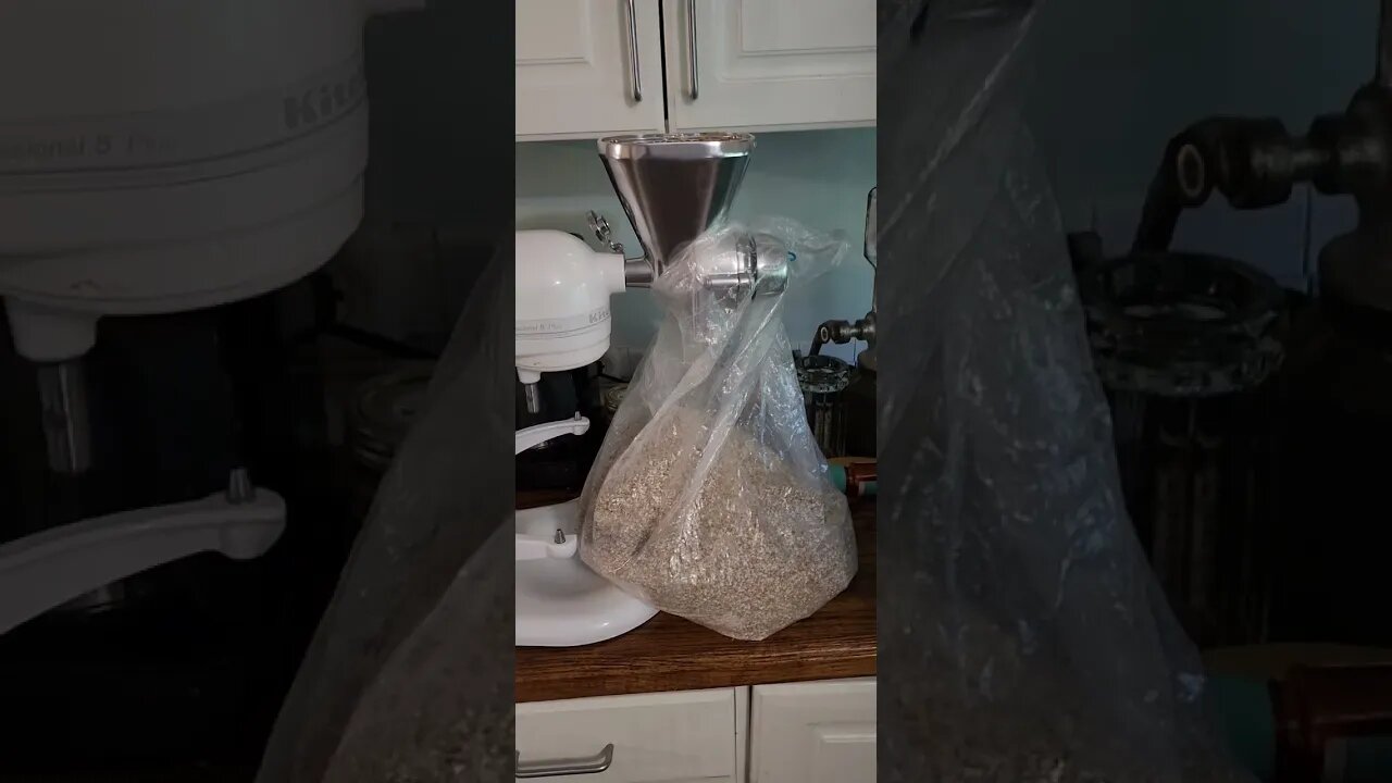 new grain mill. for our Kitchen aide blender... perfect.