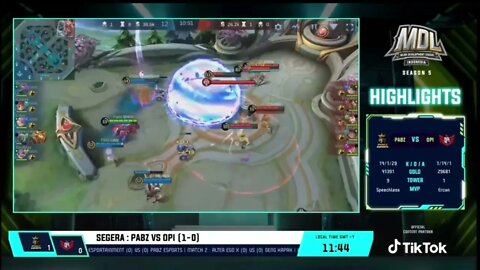 HIGHLIGHTS PABZ Vs OPI | MDL ID Season 5 W5D3