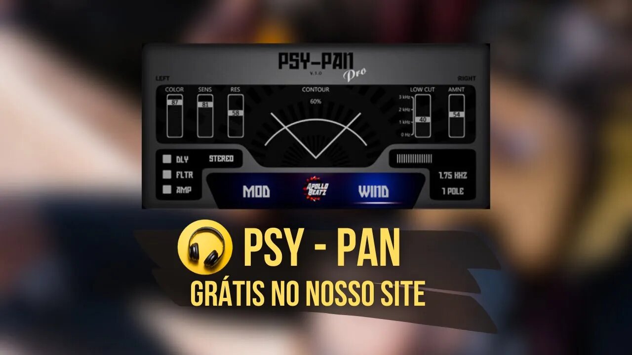 Vst Plugin Grátis PSY - PAN Domine a imagem do áudio