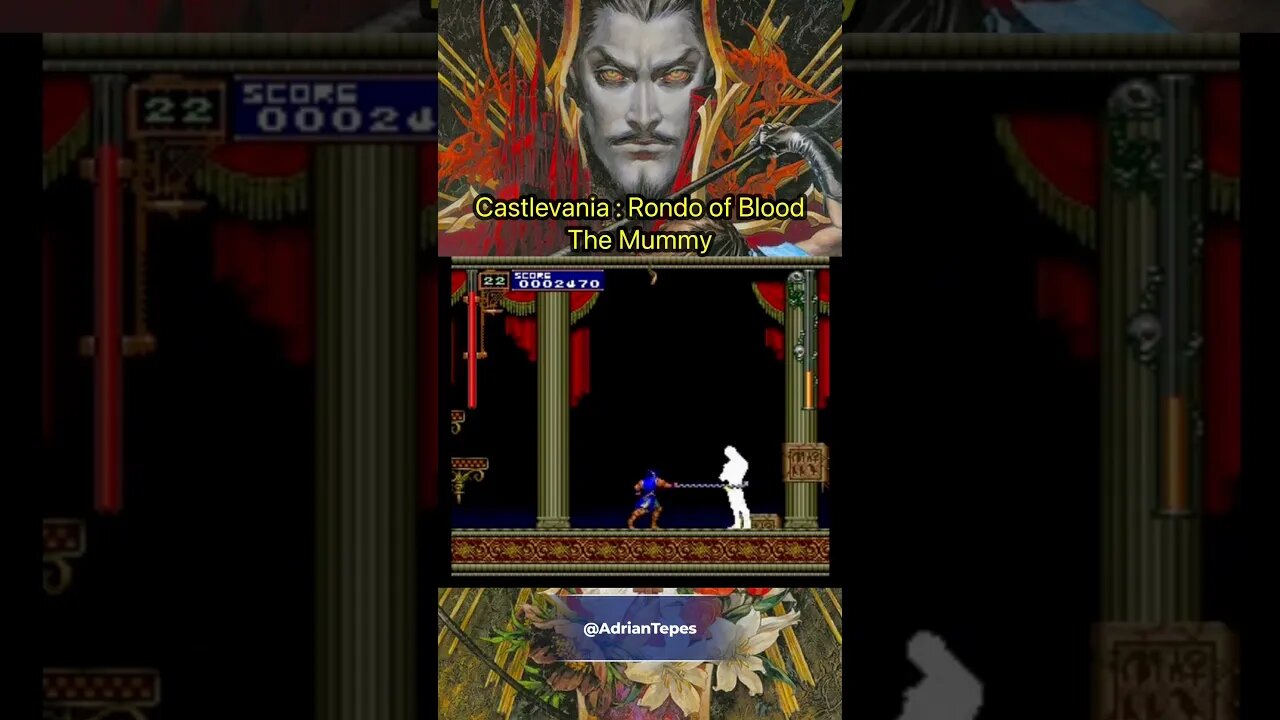 Castlevania: Rondo of Blood - The Mummy #adriantepes #castlevanianocturne #rondoofblood #alucard