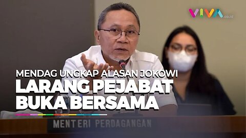 Mendag Zulhas Bongkar Alasan Jokowi Larang Pejabat Negara Bukber