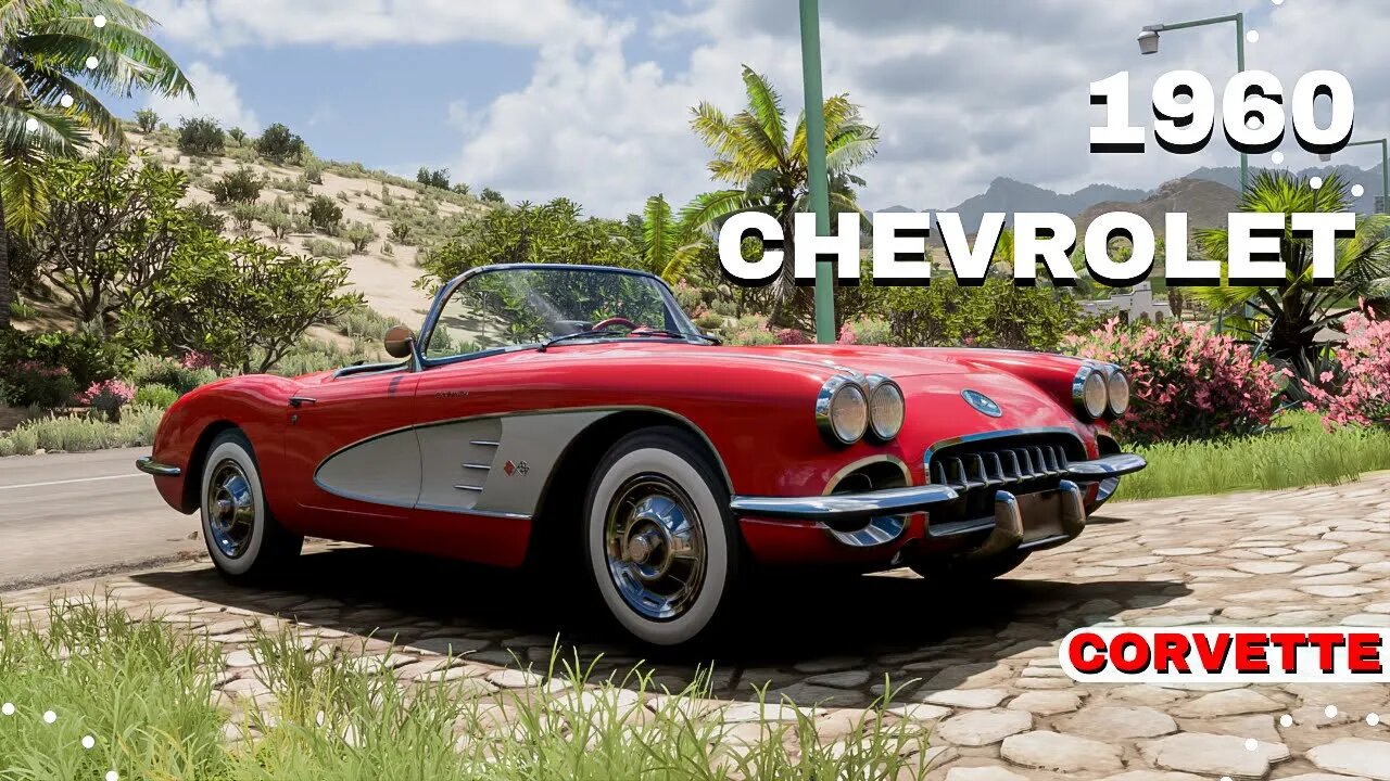 Casual driving with 1960 Chevrolet Corvette // Forza Horizon 5 Gameplay "4K"