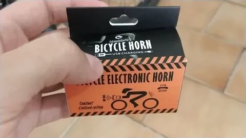 Alarme Anti-Roubo e Buzina para Bike