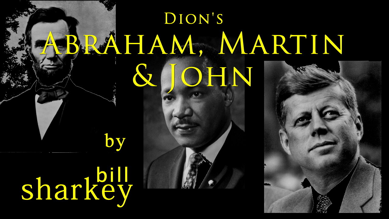 Abraham Martin, & John - Dion (cover-live by Bill Sharkey)