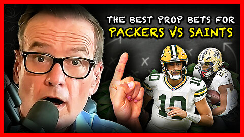 The Prop Betting Guru's FAVORITE Bets Tonight! | John Hansen's NFL Picks for MNF Saints vs Packers