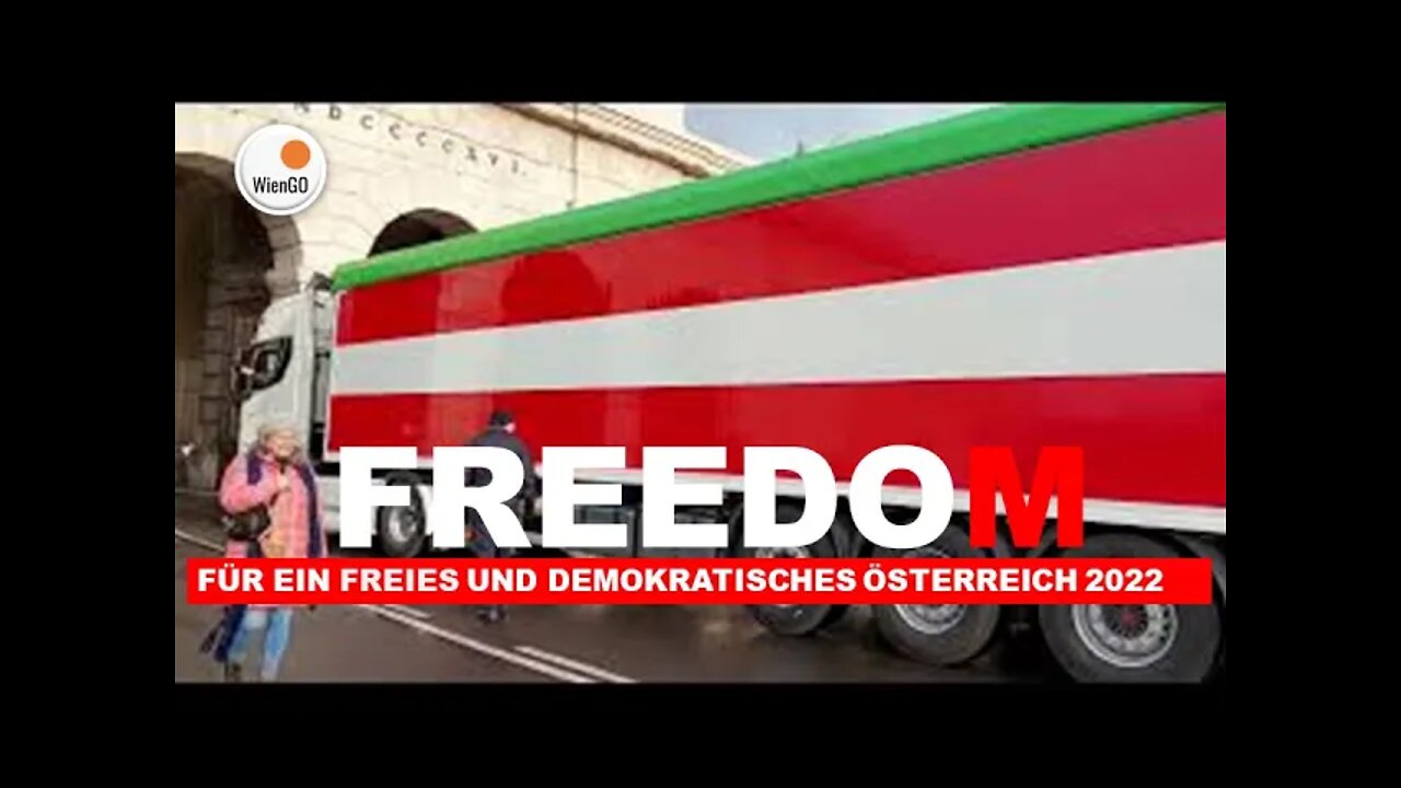 WienGO WIEN DEMO +++AUSTRIA FREEDOM CONVOY+++VIENNA 11.2.22 (1)