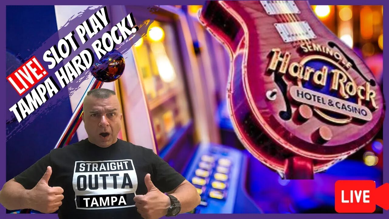 🔴LIVE! High Limit Slot Play At Hardrock Tampa Right Now!