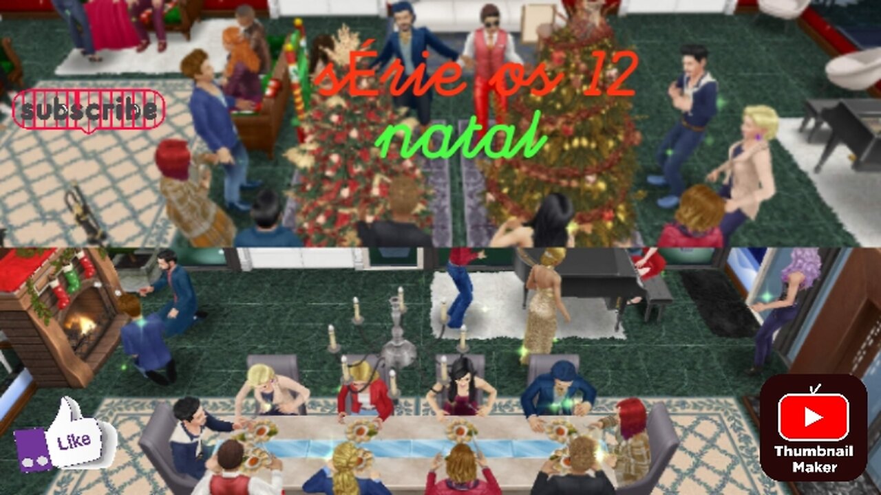 SÉRIE OS 12 NATAL 2024 THE SIMS FREEPLAY