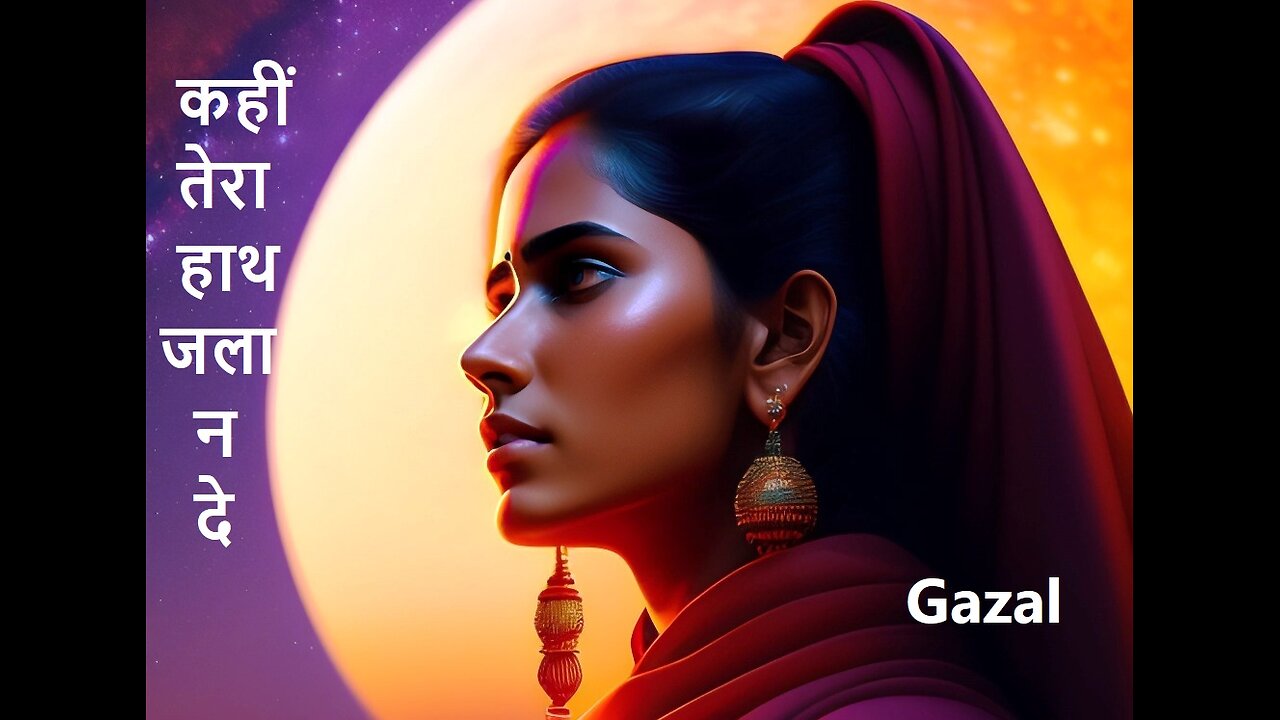 कहीं तेरा हाथ जला न दे Gazal
