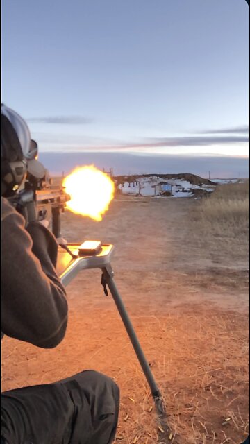 FN SCAR 17s with OSS 762TI suppressor slow-mo