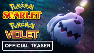 Pokemon Scarlet and Pokemon Violet - Official Paldea Ghost-Type Pokemon Teaser Trailer