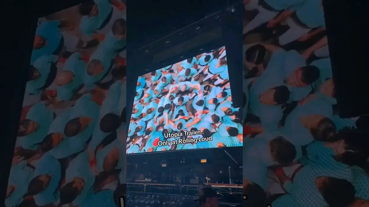 Travis Scott Utopia Trailer‼️ *EXCLUSIVE* #rollingloud