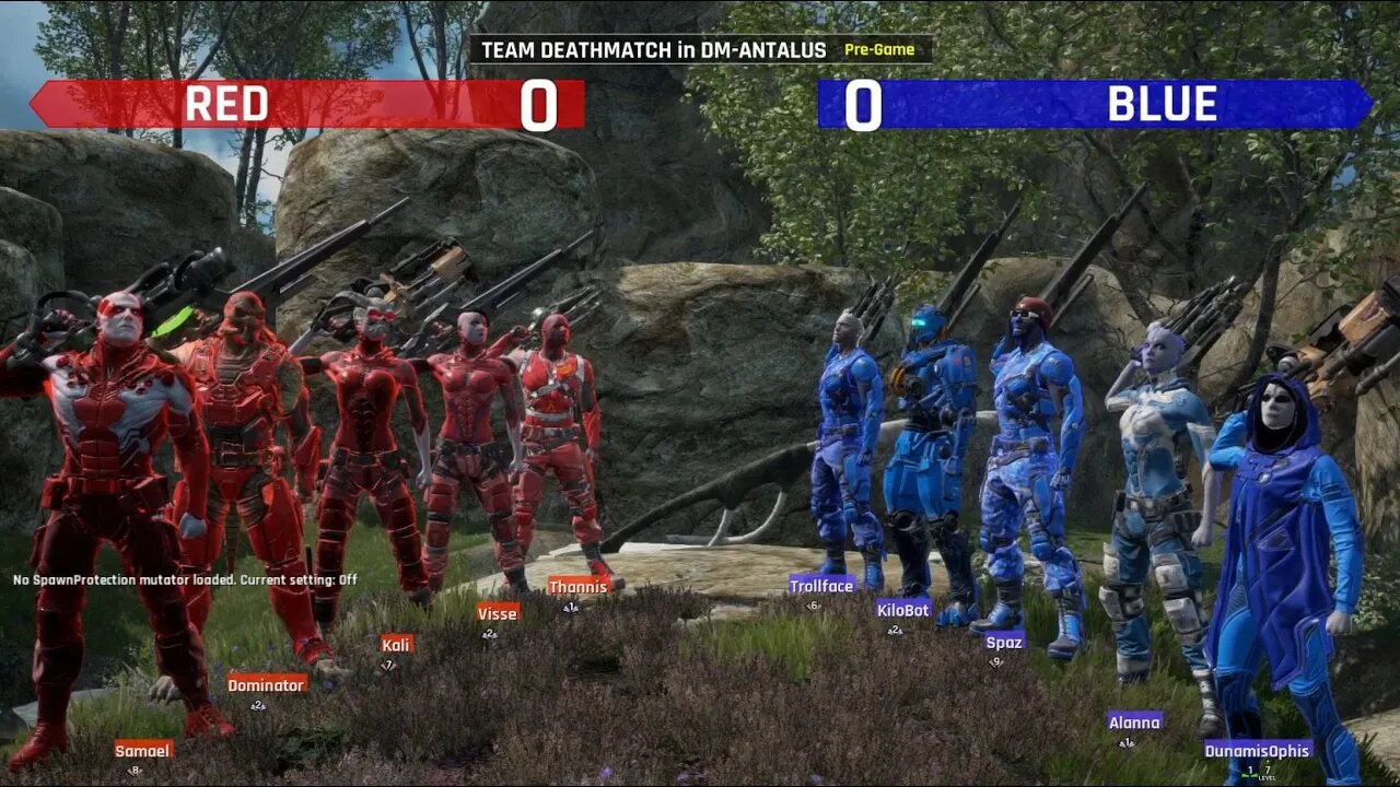 Unreal Tournament 4 - Team Deathmatch - Godlike Bots - Antalus - Best First Person Shooter 6/30/2023