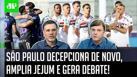 "Gente, o que é ASSUSTADOR no São Paulo nos ÚLTIMOS ANOS é que..." VICE pro Del Valle gera DEBATE!