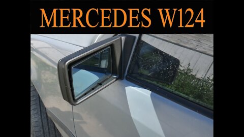 Mercedes Benz W124 - Cómo cambiar el retrovisor manual espejo tutorial