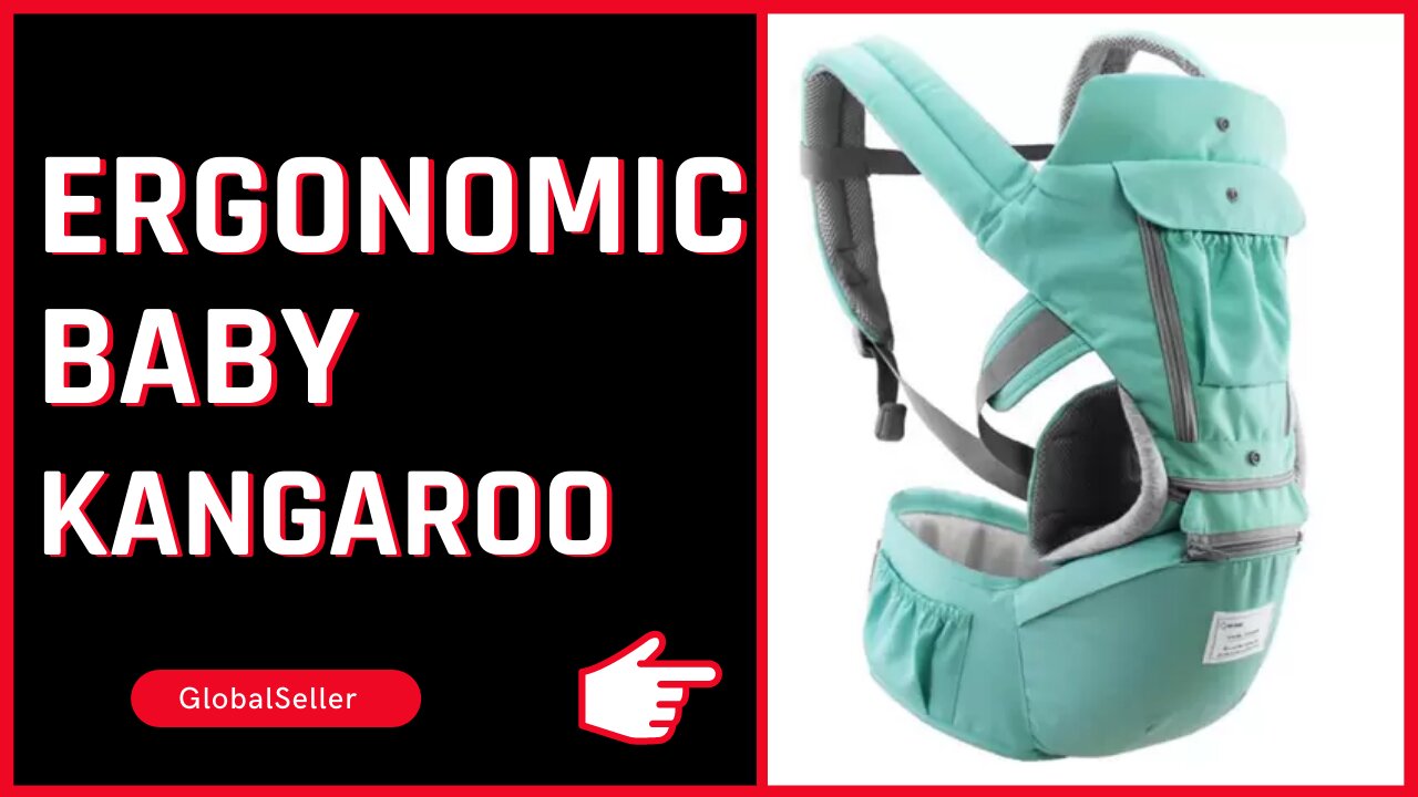 Kangaroo Baby Sling Ergonomic Baby