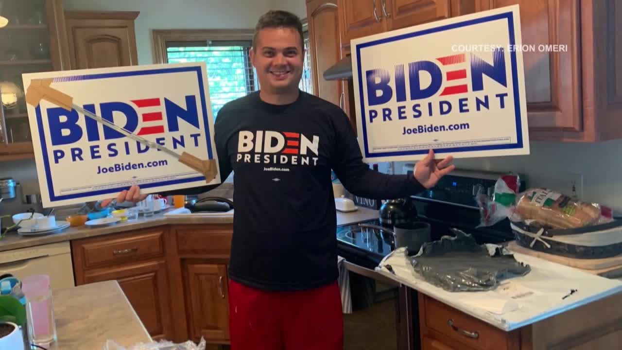 Political lawn signs get stolen