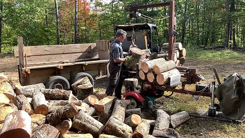 Firewood splitting A 22