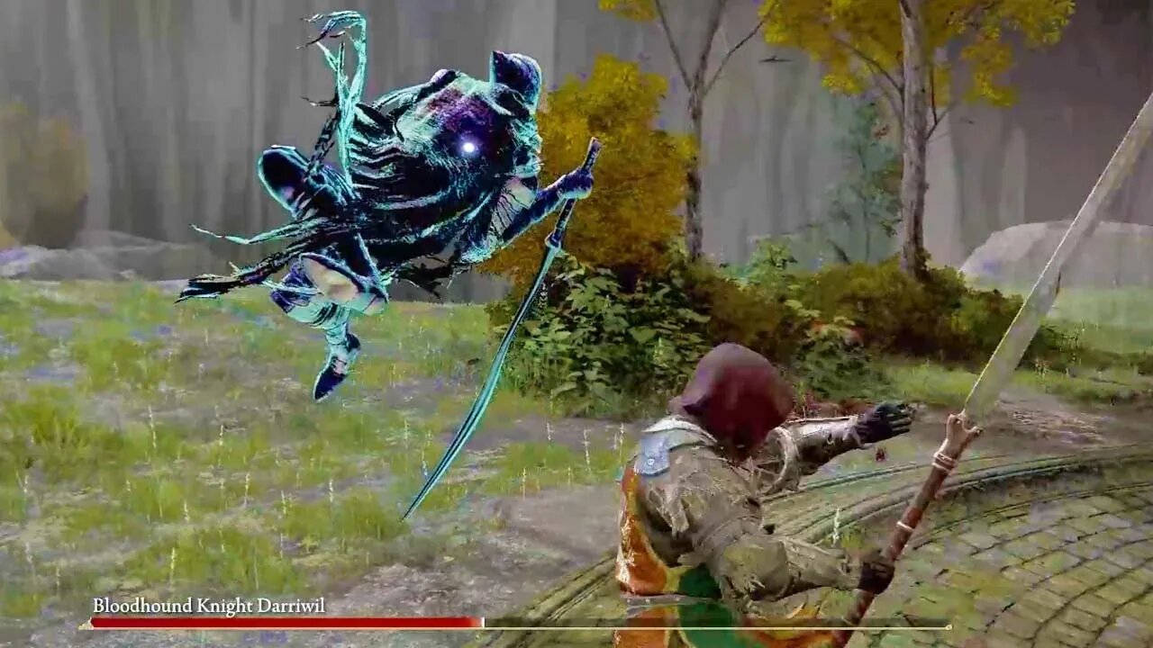 Elden Ring - Bloodhound Knight Darriwil Boss Fight