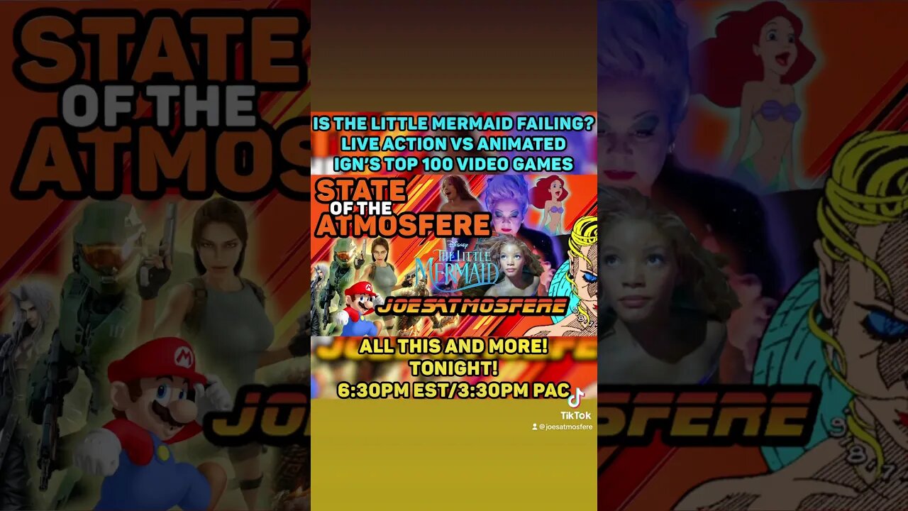 #TheLittleMermaid Floundering? Live Action vs. Animated? #IGN’s Top 100, 6:30pm EST/3:30pm PAC!