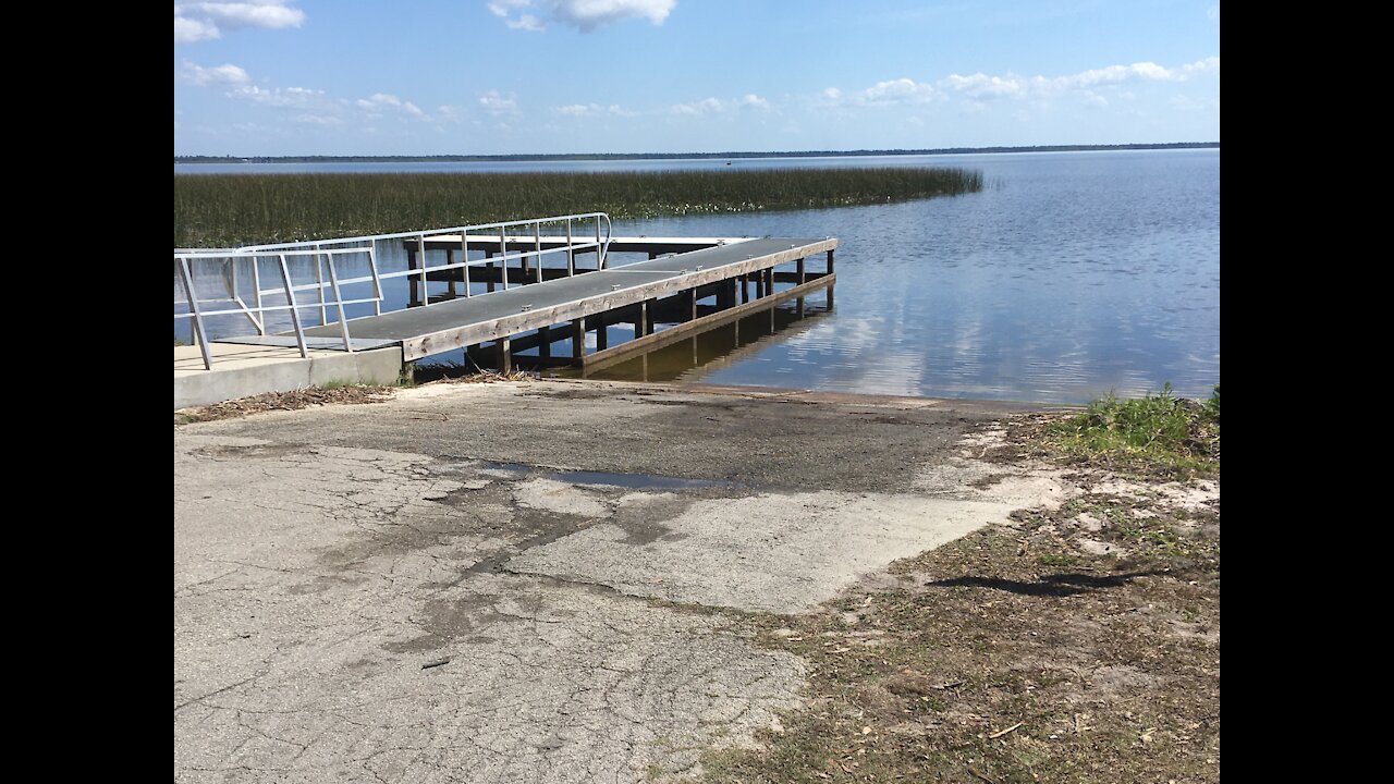 Kayak Fly Fishing Review of Lake Weohyakapka in Polk County, Florida