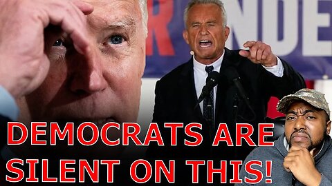 Democrats SILENT After RFK Jr LAUNCHES Independent Presidential Run As Polls Show He Will HURT Biden