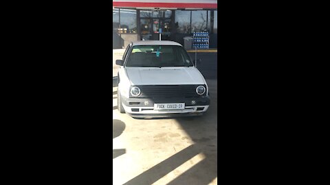 Lowered VW in Indiana