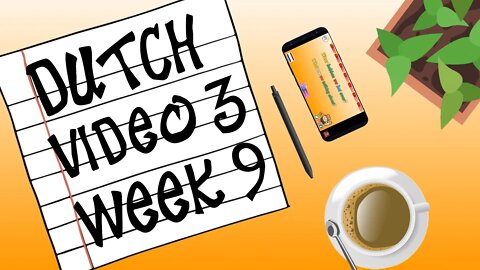 New Dutch Sentences! \\ Week: 9 Video: 3 // Learn Dutch with Tongue Bit!