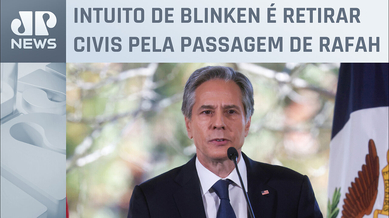 Secretário de Estado dos EUA se reúne com presidente do Egito para abertura da fronteira com Gaza