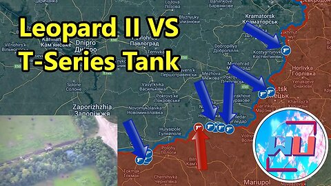 Tank VS Tank Battle | Russian Tank SURVIVES Direct Hit By A Leopard II | Full Front Update 10/09/23