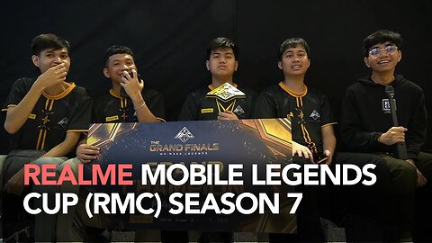 Z4 pegaxy Interview during the realme Mobile Legends Cup (RMC) Season 7 Grand Finals