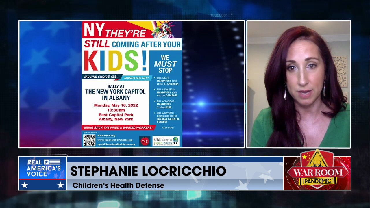 Children’s Health Defense Rally Against Mandates, Albany, NY, May 16