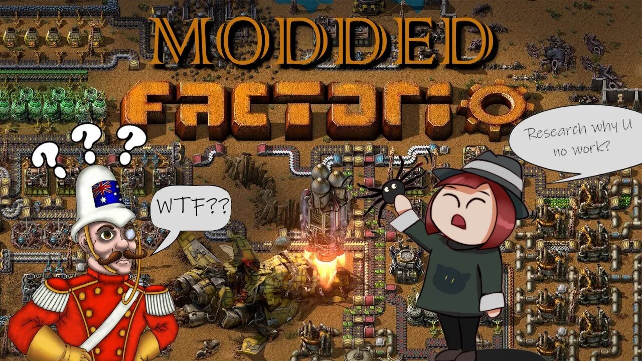 Got Wood? - Modded Factorio #3 w/ Discordia (Twitch VOD)