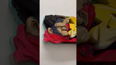 INCREDIBLE 3D GRAFFITI SCULPTURE 😳 #graffiti #graffitiart #shorts