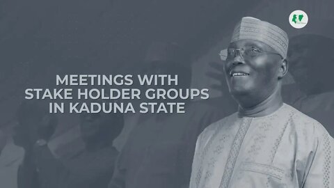 Watch Highlight of Atiku's meeting with Kadun Stakeholders #atikuforall