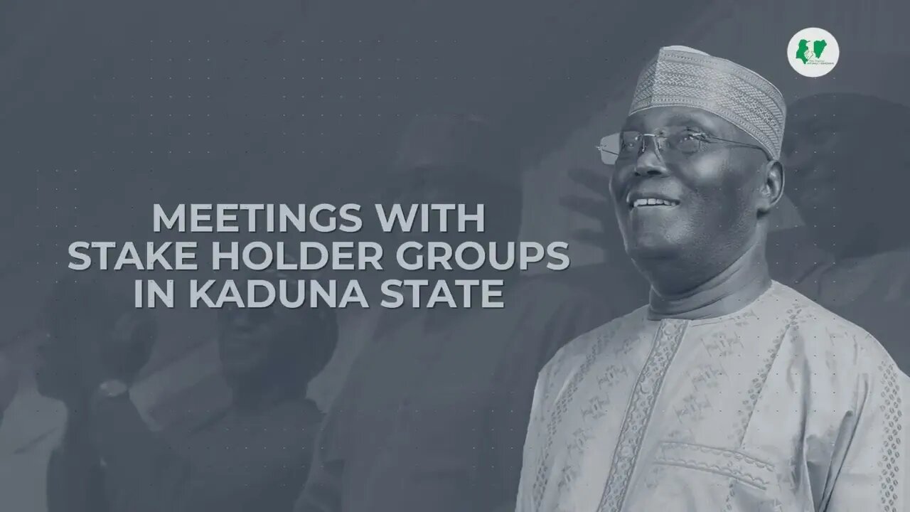 Watch Highlight of Atiku's meeting with Kadun Stakeholders #atikuforall