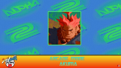 Street Fighter: Alpha 2: Arcade Mode - Akuma